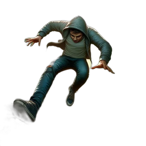 jacket, creature, mask, face transparent PNG cut-out