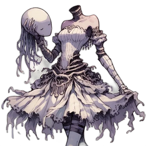dress, mask, robot, hat transparent PNG cut-out