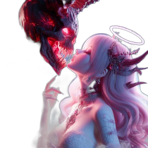 creature, dragon, mask, dress transparent PNG cut-out