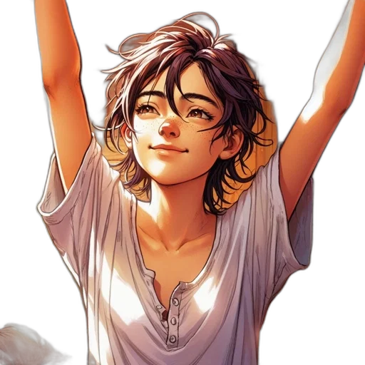 comic book art, concept art, photorealistic, fantasy art transparent PNG cut-out