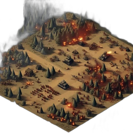 concept art, fantasy art, 3d render, pixel art transparent PNG cut-out
