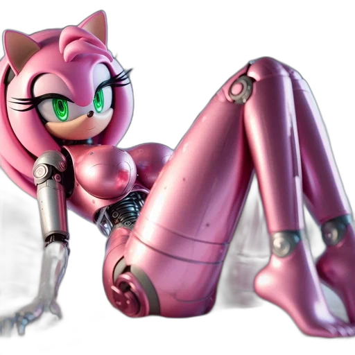 robot, weapon, 3d render, concept art transparent PNG cut-out