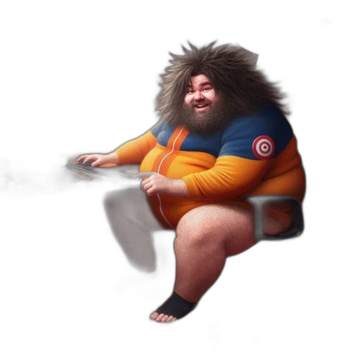 creature, hair, animal, staff transparent PNG cut-out