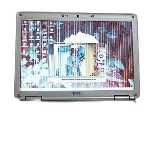 cyberpunk, vaporwave, 3d render, dell transparent PNG cut-out