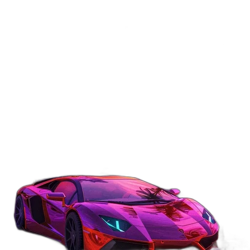 car, weapon, animal, 3d render transparent PNG cut-out