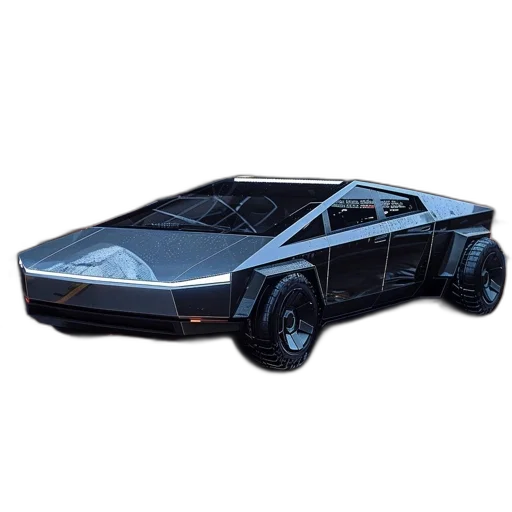 car, robot, concept art, 3d render transparent PNG cut-out