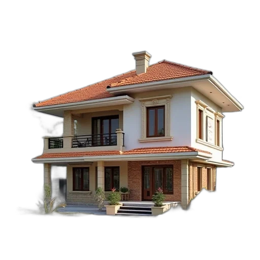 building, 3d render, photorealistic, concept art transparent PNG cut-out