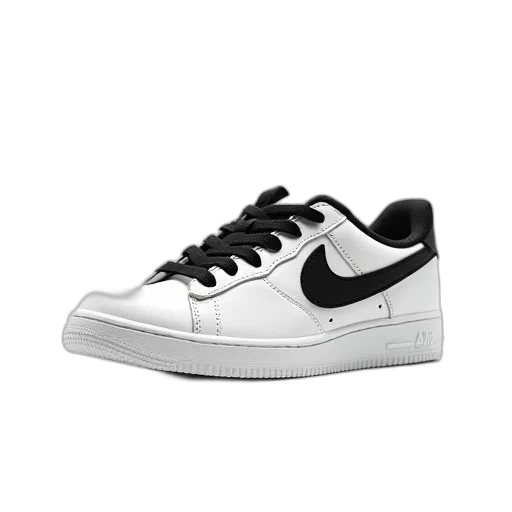 shoes, white, sneaker, black transparent PNG cut-out