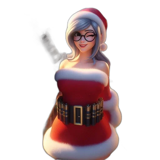 dress, staff, 3d render, concept art transparent PNG cut-out