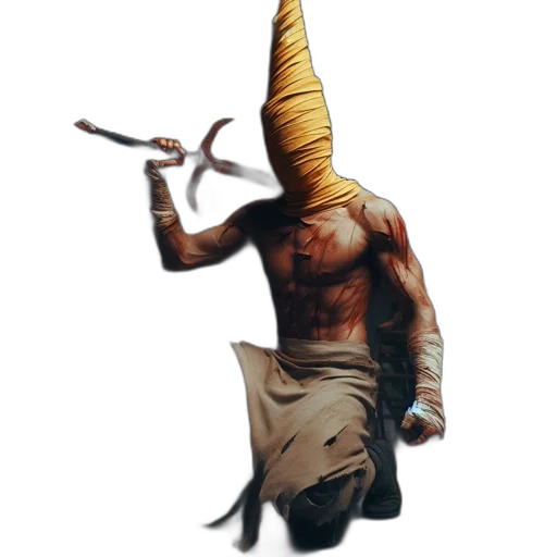 staff, hat, sword, weapon transparent PNG cut-out