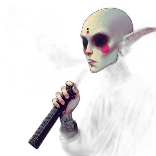 staff, mask, weapon, sword transparent PNG cut-out