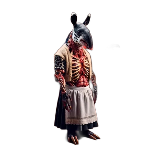 mask, animal, creature, dragon transparent PNG cut-out