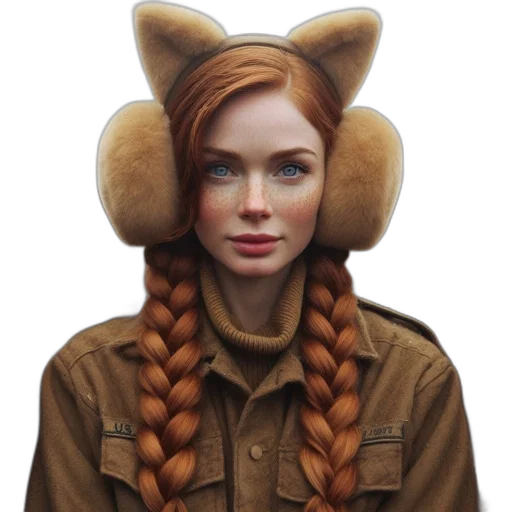 hat, jacket, staff, face transparent PNG cut-out