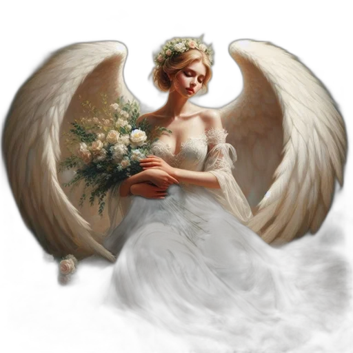 dress, jewelry, photorealistic, fantasy art transparent PNG cut-out