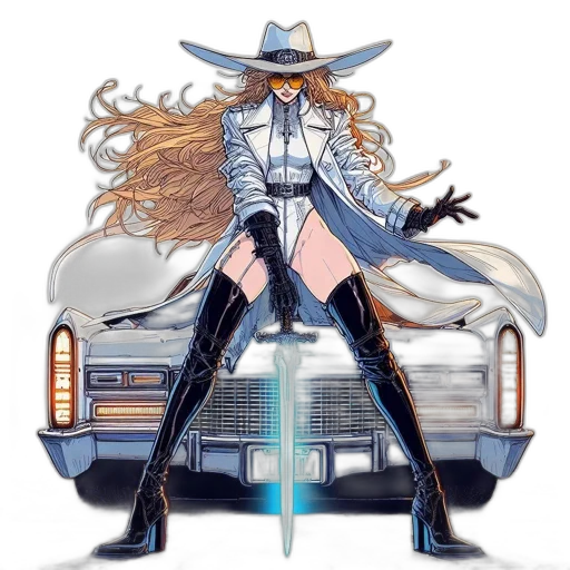 concept art, pixel art, comic book art, cartoon transparent PNG cut-out
