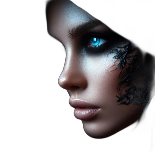 face, mask, robot, jewelry transparent PNG cut-out