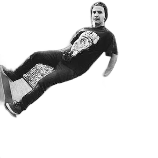 creature, photorealistic, cartoon, skateboarder transparent PNG cut-out