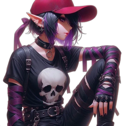 hat, jacket, robot, weapon transparent PNG cut-out