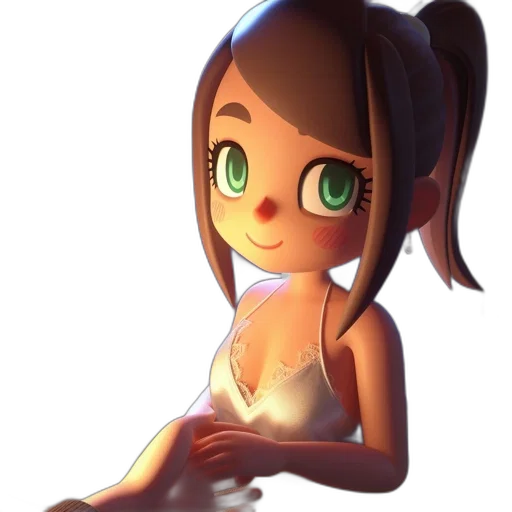 dress, face, staff, robot transparent PNG cut-out