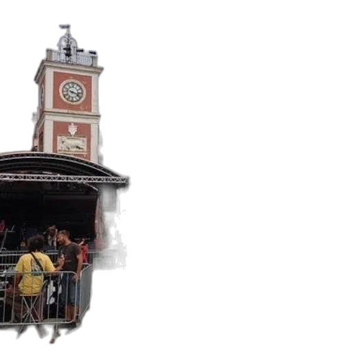 building, 3d render, concept art, bustling transparent PNG cut-out