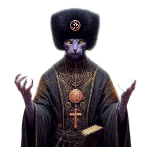 staff, creature, fantasy art, concept art transparent PNG cut-out