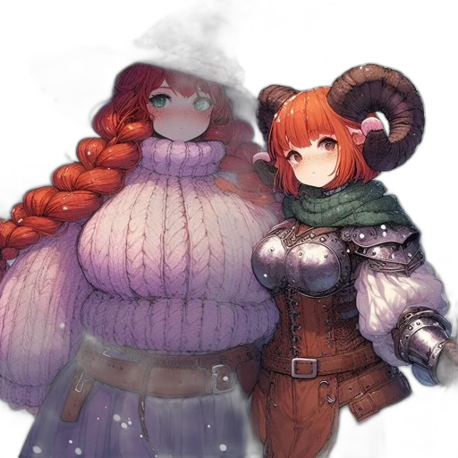 jacket, weapon, staff, creature transparent PNG cut-out