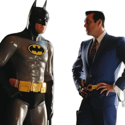 batman, mad, men, character transparent PNG cut-out