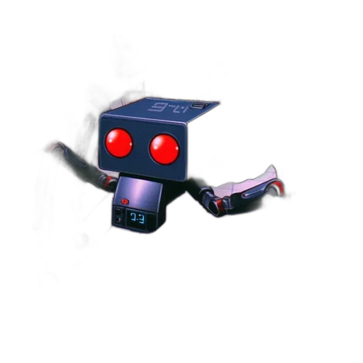 robot, staff, weapon, mask transparent PNG cut-out