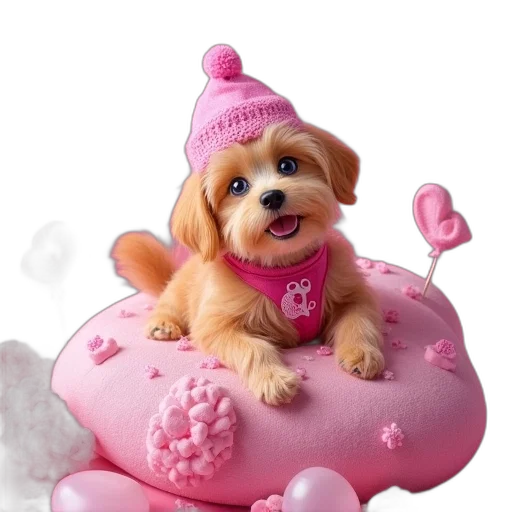 hat, animal, jewelry, photorealistic transparent PNG cut-out