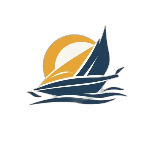 small, business, charter, logo transparent PNG cut-out