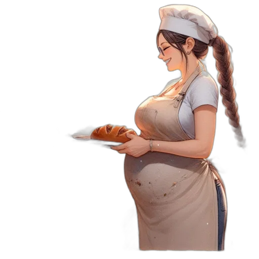 food, dress, staff, concept art transparent PNG cut-out