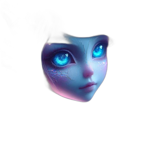 face, robot, mask, creature transparent PNG cut-out