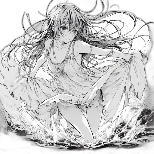 dress, dragon, creature, sword transparent PNG cut-out