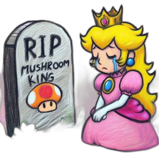 crown, dress, pixel art, concept art transparent PNG cut-out