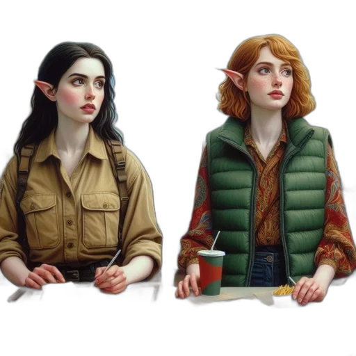 jacket, concept art, fantasy art, pixel art transparent PNG cut-out