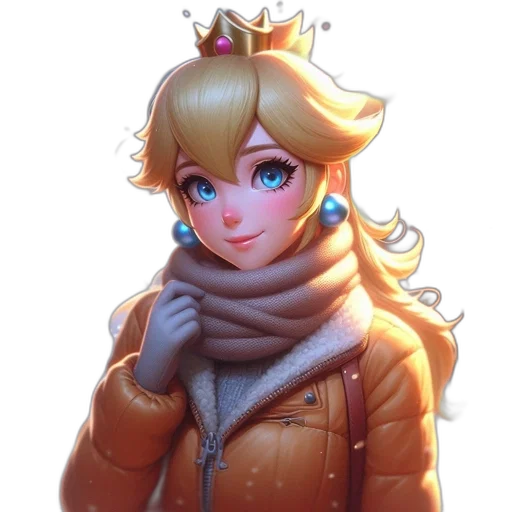 crown, face, jacket, staff transparent PNG cut-out