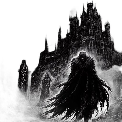 concept art, fantasy art, comic book art, fog transparent PNG cut-out