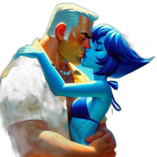 concept art, comic book art, fantasy art, watercolor transparent PNG cut-out