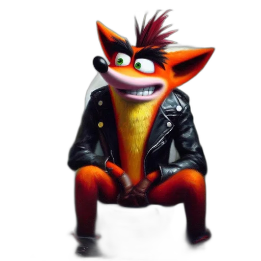 jacket, animal, creature, mask transparent PNG cut-out