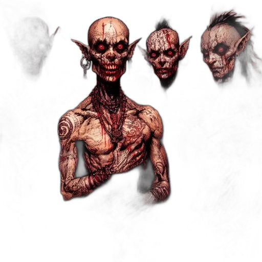 mask, creature, face, concept art transparent PNG cut-out