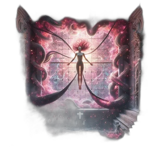 creature, staff, robot, dragon transparent PNG cut-out
