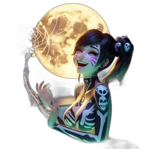 mask, staff, jewelry, robot transparent PNG cut-out