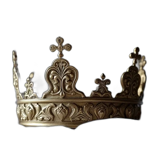 crown, jewelry, hat, furniture transparent PNG cut-out