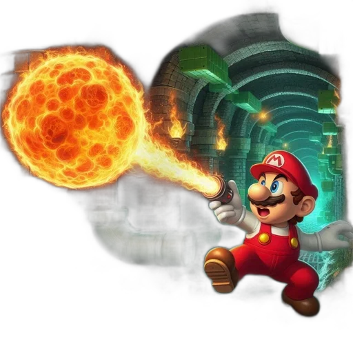 weapon, staff, hat, mask transparent PNG cut-out