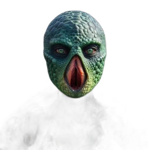 mask, creature, face, animal transparent PNG cut-out