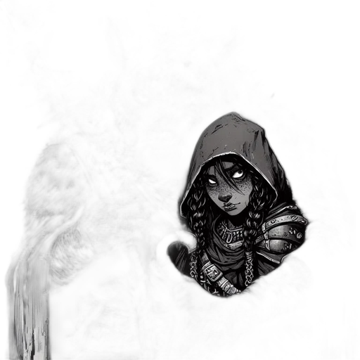mask, face, sword, creature transparent PNG cut-out
