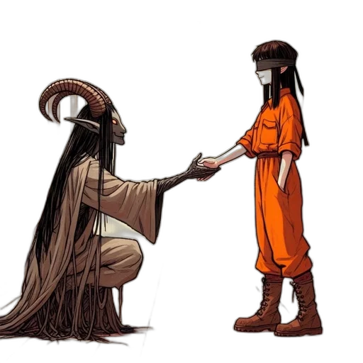 concept art, fantasy art, comic book art, pixel art transparent PNG cut-out