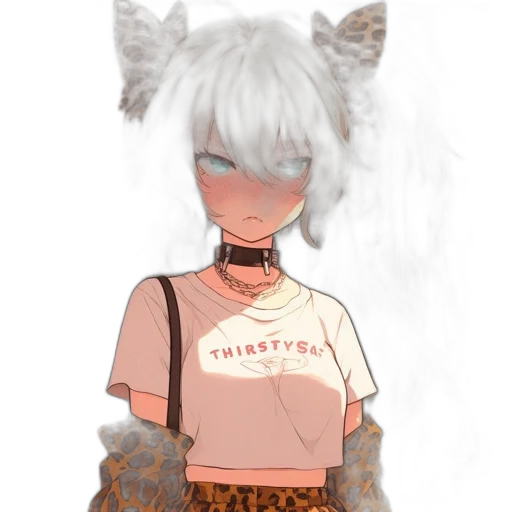 creature, dress, hair, animal transparent PNG cut-out