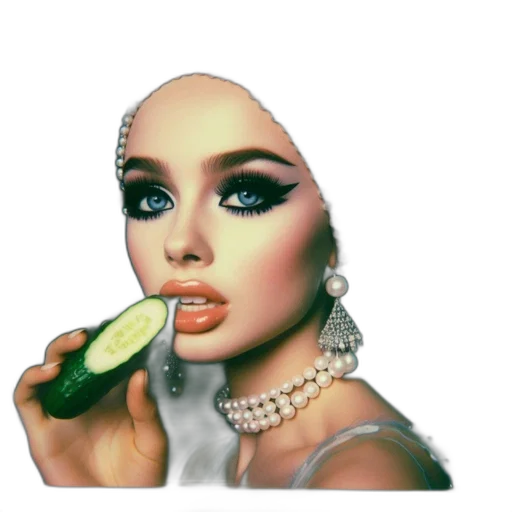 jewelry, food, face, mask transparent PNG cut-out