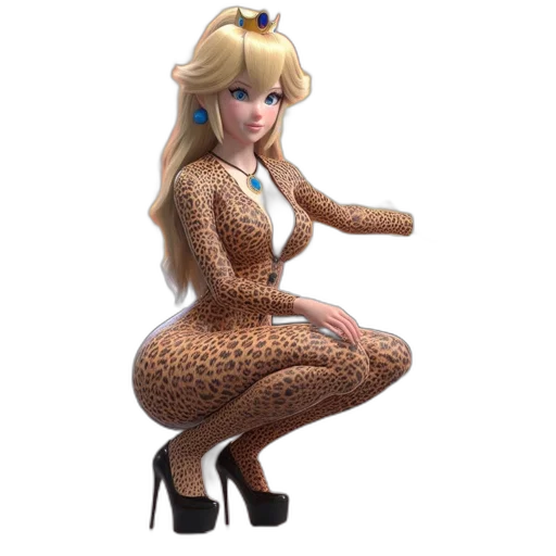 dress, animal, robot, hair transparent PNG cut-out